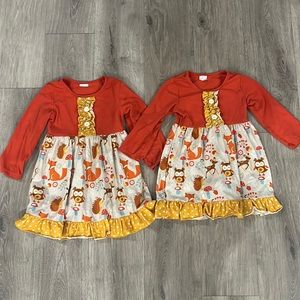 Boutique split size twin set - 3t/4t